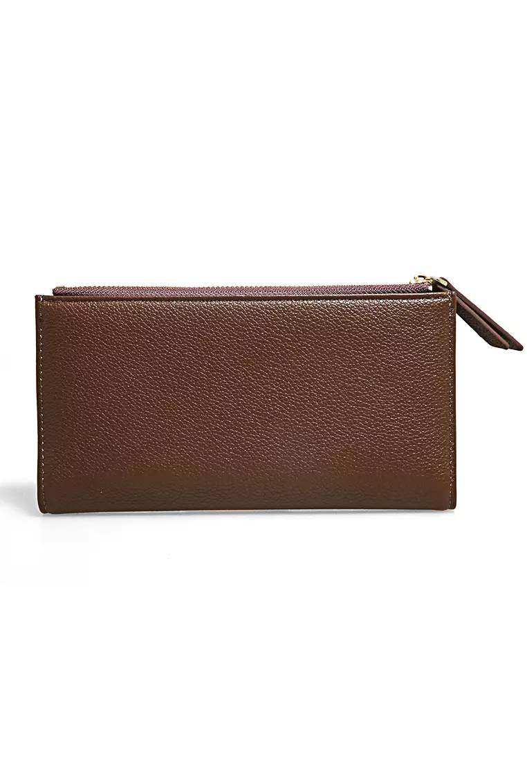 Dompet Wanita Model Panjang Women's Wallet Many Slot Material Leather ORIGINAL