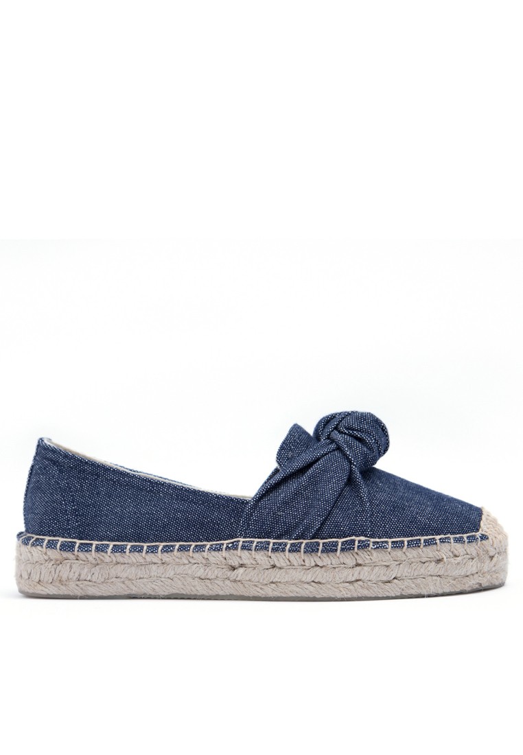 Bows Platform Canvas Espadrilles HB6117