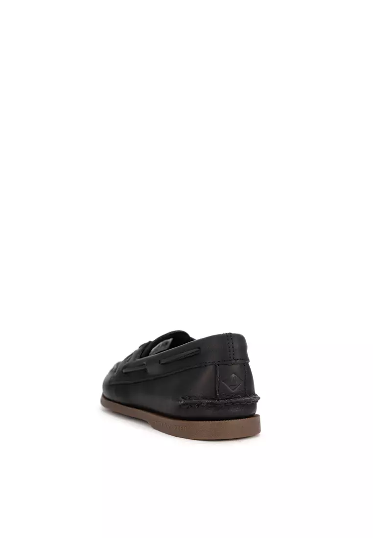 Men's Authentic Original Cross Lace Leather Boat Shoes