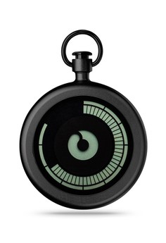 Titan Black Pocket Watch