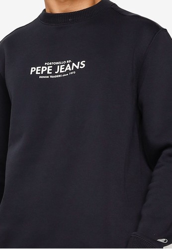 Jual Pepe Jeans Horace Logo Sweatshirt Original Zalora Indonesia