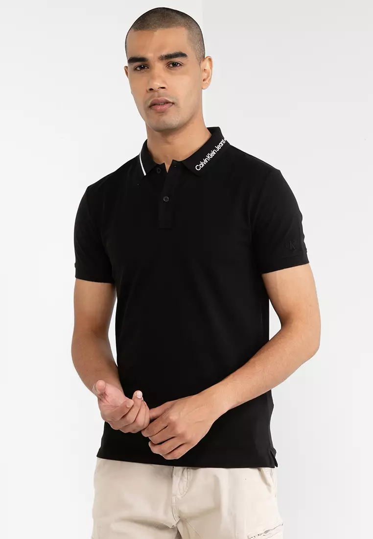 Calvin klein collar logo Clearance