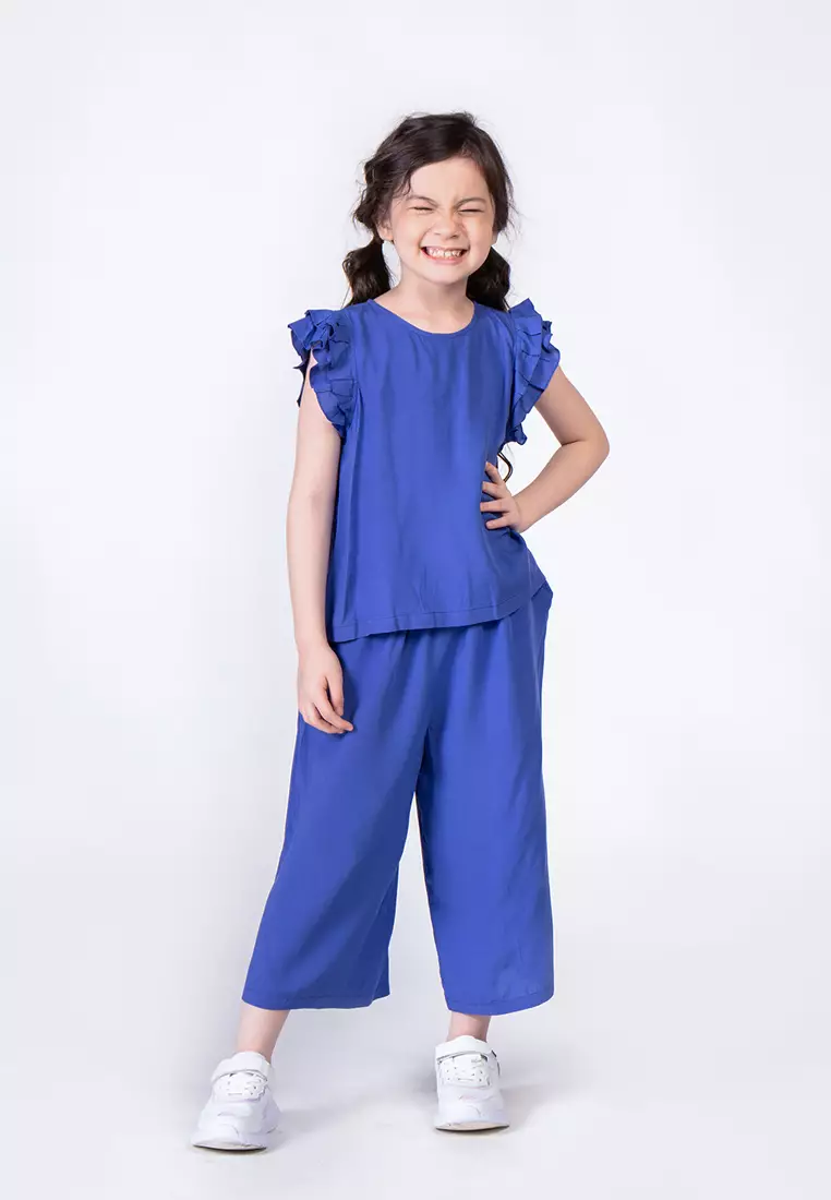 Treehouse Kids Alisha Top with Ruffles