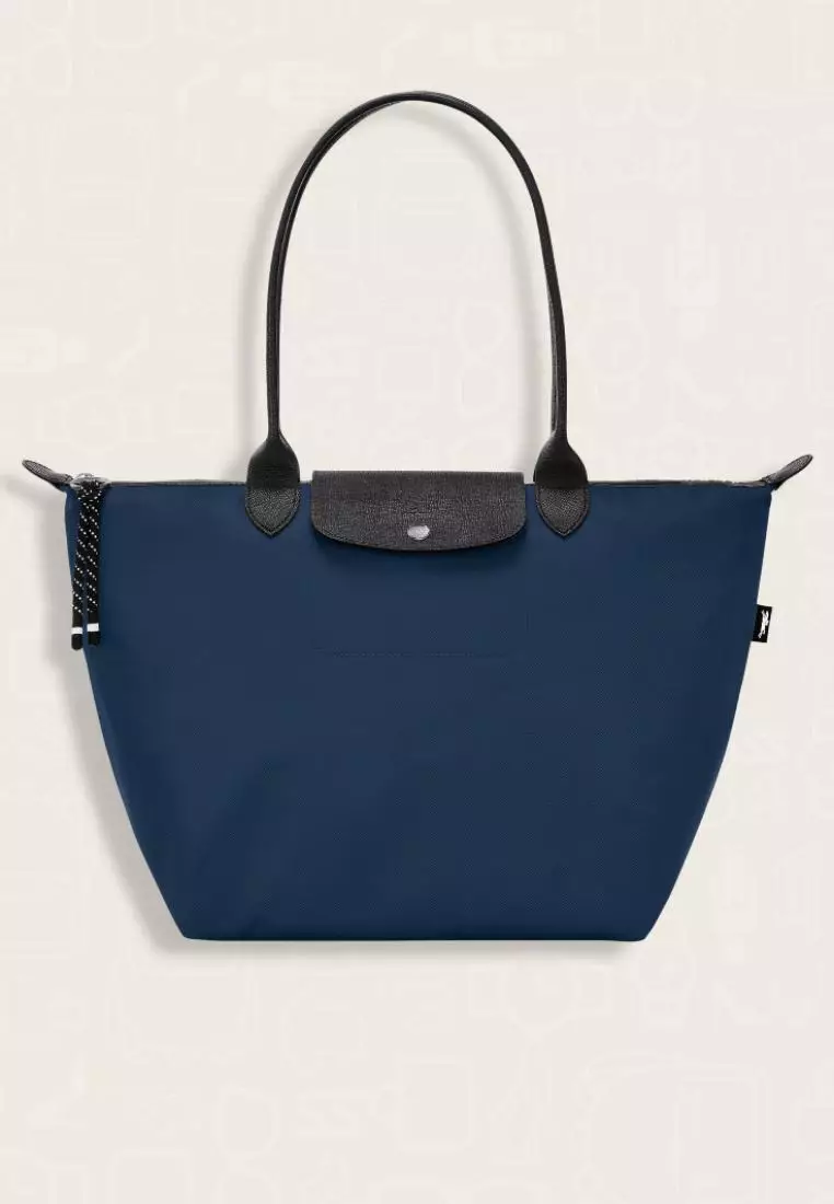 Jual LONGCHAMP Longchamp Le Pliage Energy L Tote Bag Navy Original - Main Image