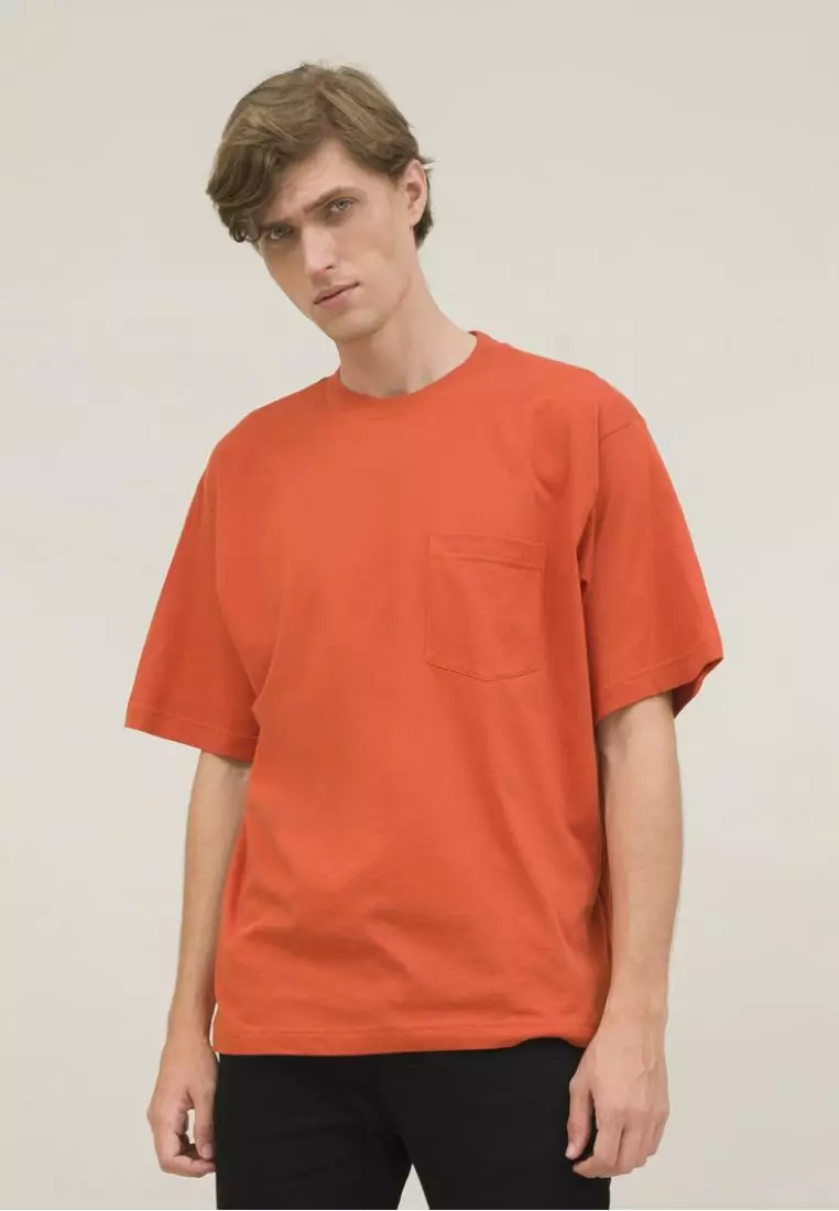 kaos oversized terracotta unisex pria t shirt kebesaran houseofcuff