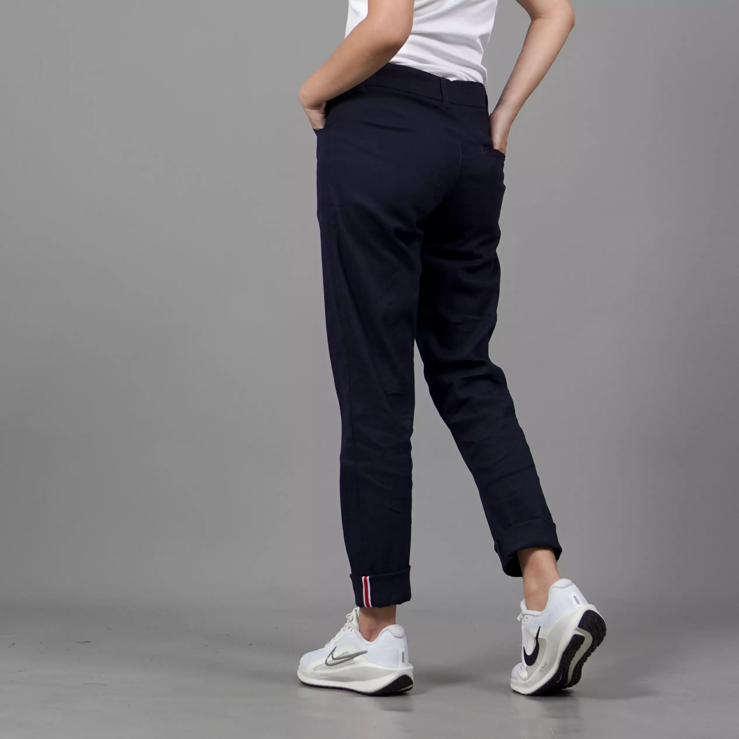 JAVIRE Celana Wanita Chino Pants Wanita Celana Chino Wanita - NAVY