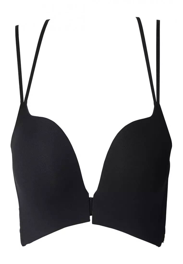 Buy Adam & Eve Lace Wide Back Wing Push-Up Bra with Front Closure
