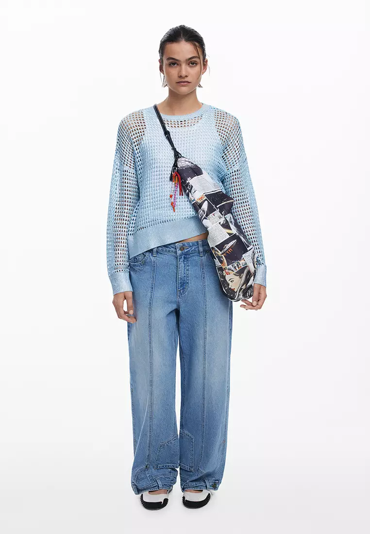 Large space newspaper shopper bag