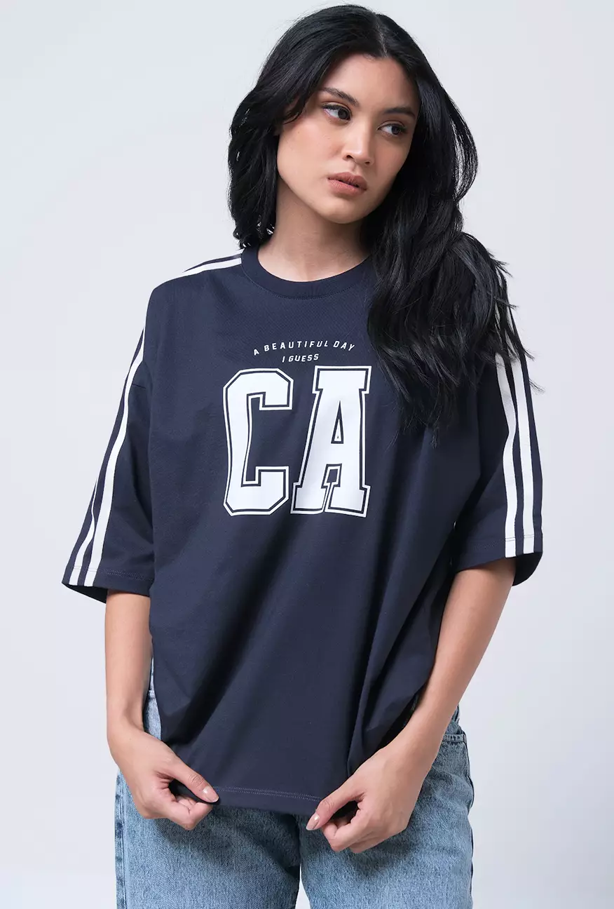 Kaos Wanita Nadlin Navy