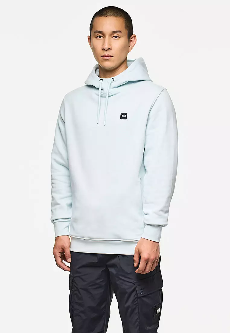 MENS SEA SPRAY RIBBE BADGE HOODIE