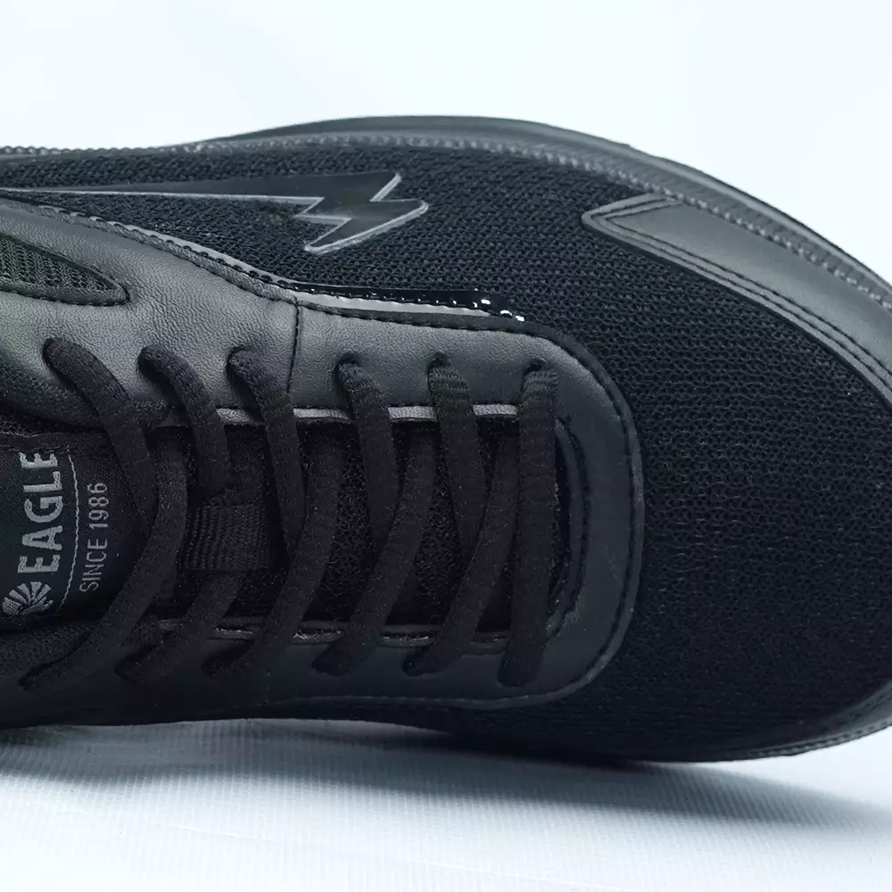 Eagle Sepatu Lifestyle Martin - HITAM/HITAM