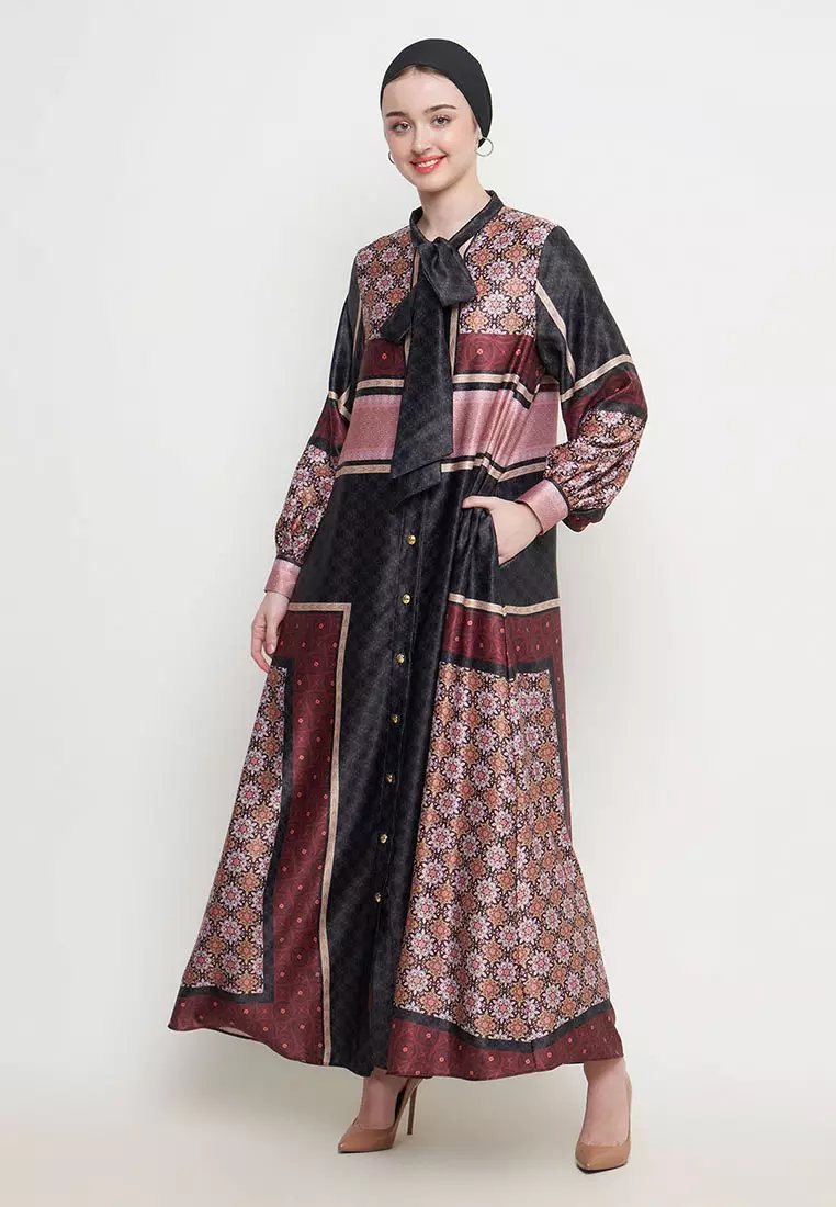 Kamilaa by Itang Yunasz Dress Meraki Black