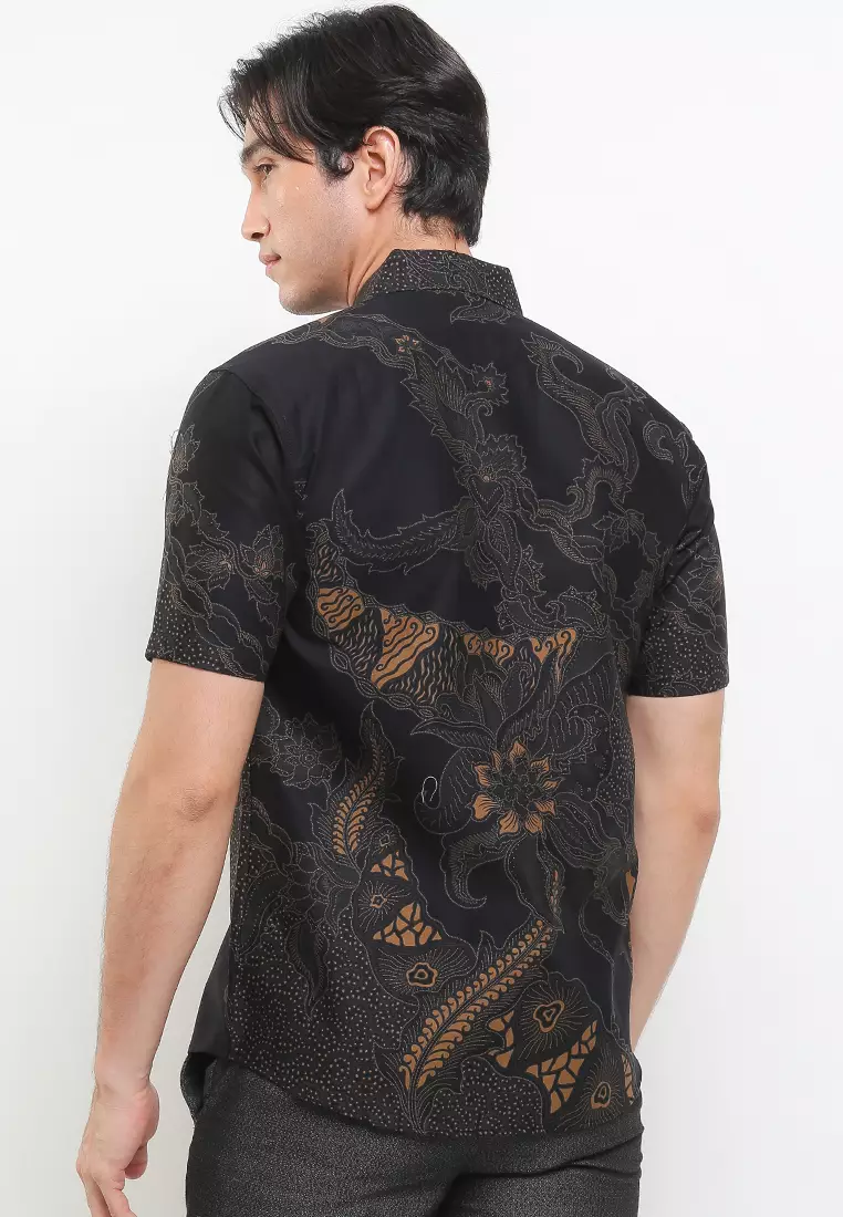 BATIK TALENTA EXCLUSIVE Lengan pendek slimfit BUNGGA RR MELATI