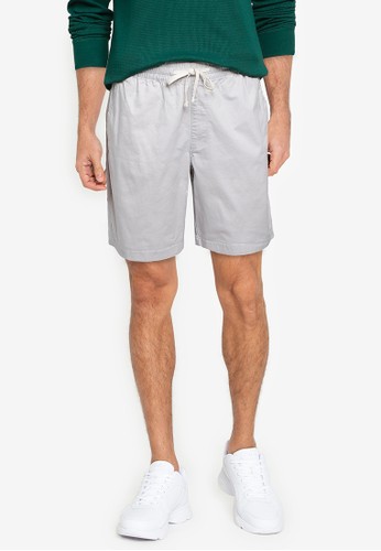 jogger twill shorts