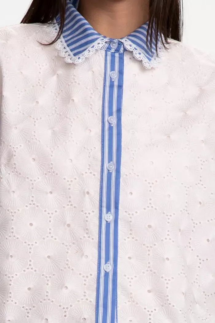 COTTONINK - Atasan Kemeja Wanita Blush Pink Doan #BestSeller