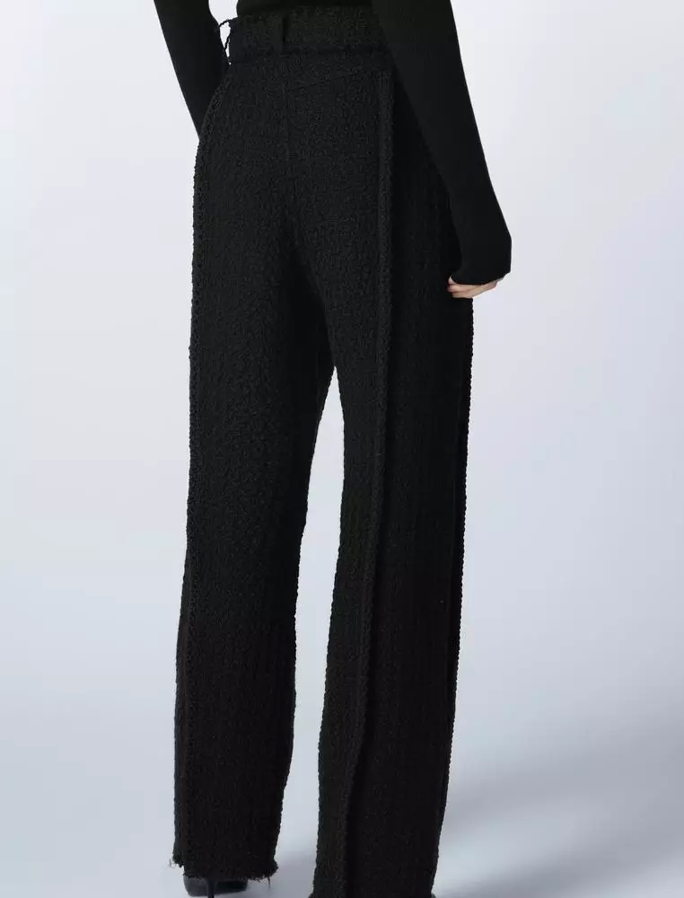 Simple Straight Leg Long Pants