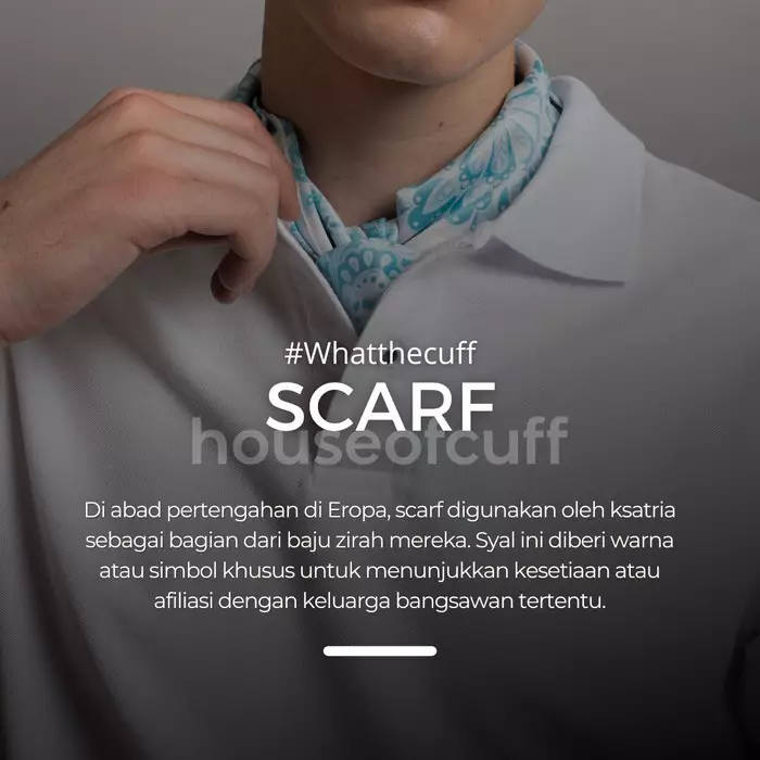 Houseofcuff Scarf Syal Bandana Leher Pria Formal X29