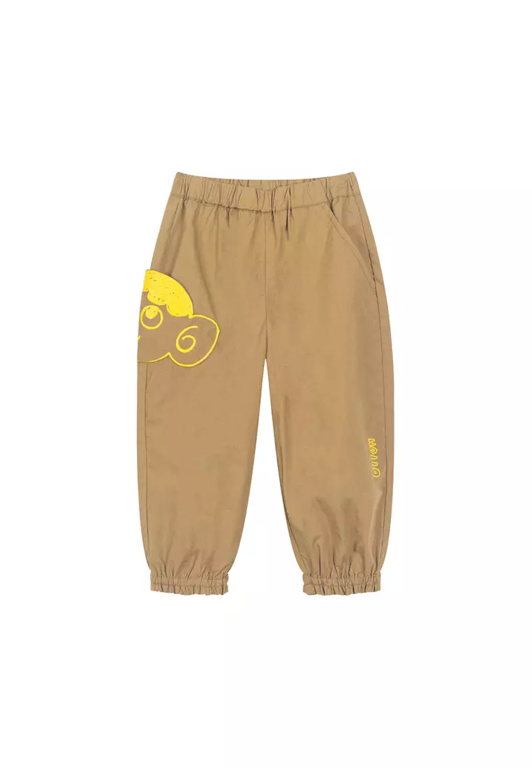 Graphic Printed Denim Pants