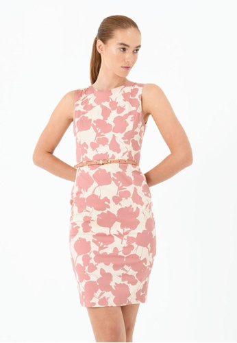 FORCAST pink FORCAST Livvy Pencil Dress 23389AAFDD891AGS_1