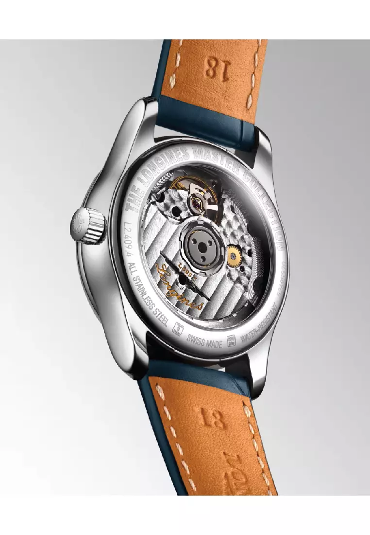 Longiness Master Collection Automatic Leather Strap Men Watch L24094970
