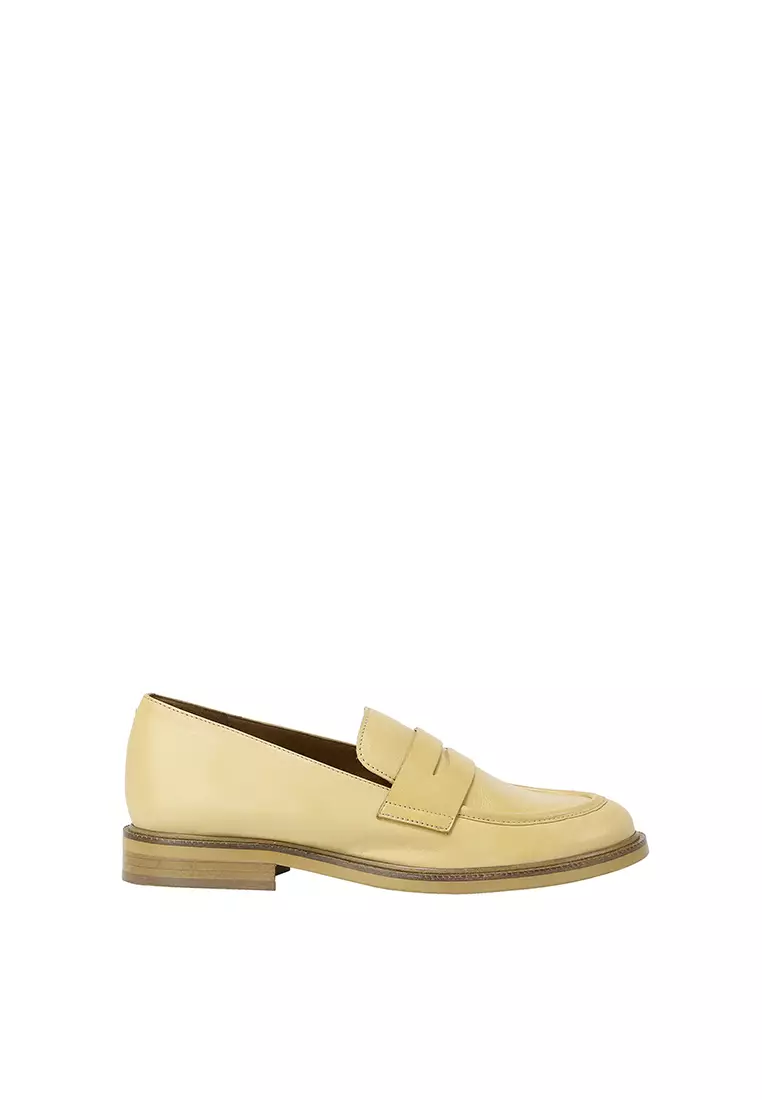 Aldo 2025 yellow loafers