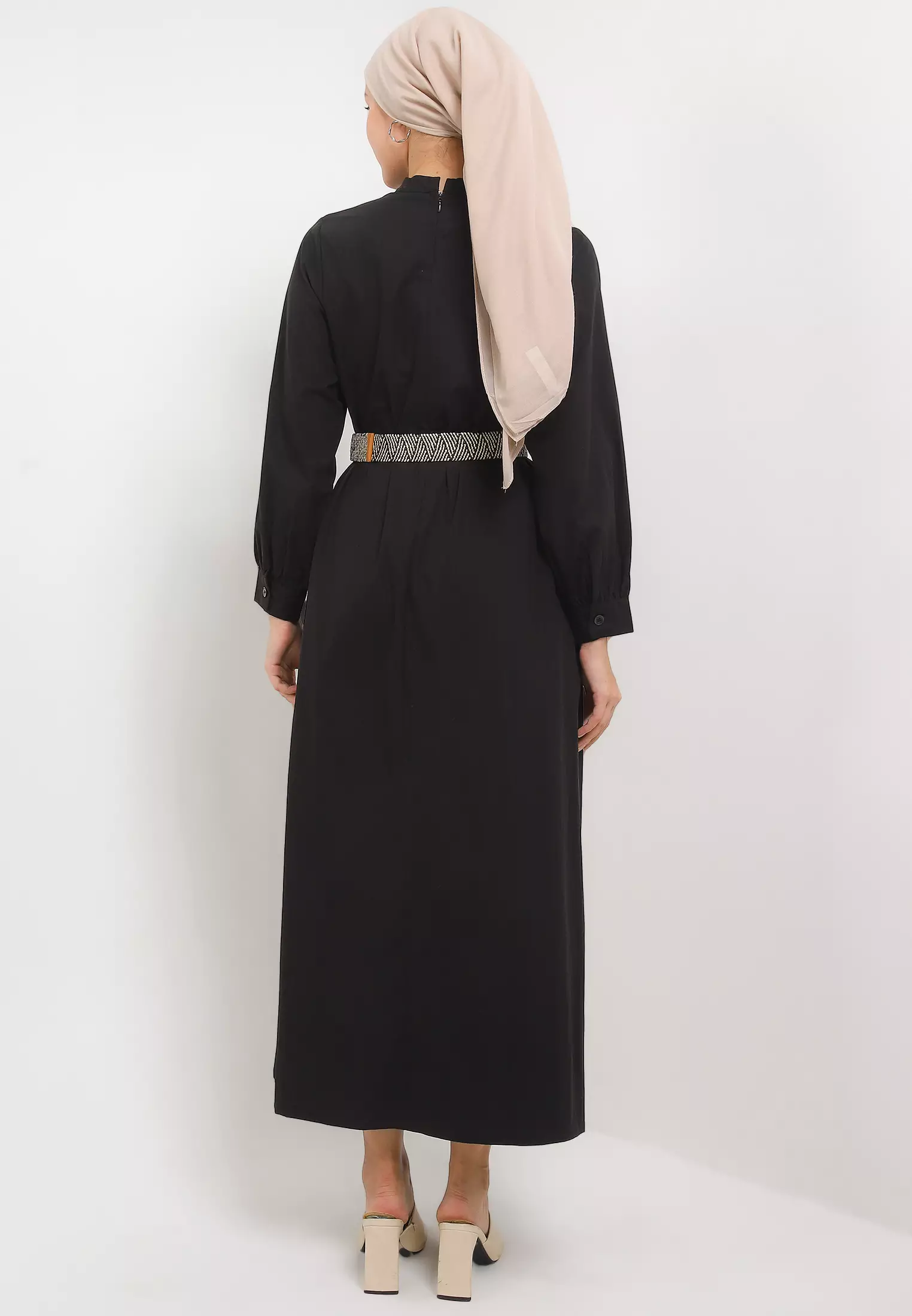 MFMW Elraya Dress Gamis Black