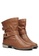 Twenty Eight Shoes brown Buckle Belt Mid Boots VB8809 D6D45SHB2DE557GS_3