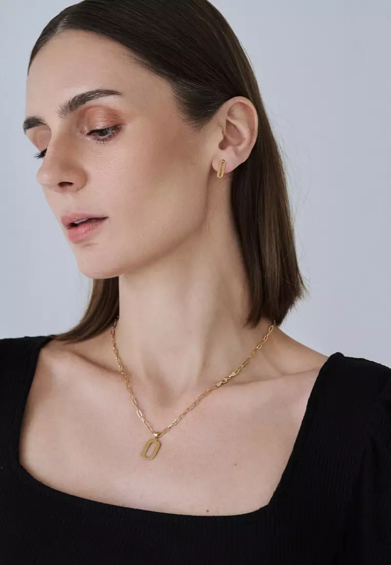 Le Clip-O 18K Gold Necklace