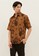 Batik Wibowo brown Gumira Batik Shirt 2DC93AA53A5106GS_2