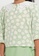 Lubna Kids white and green Lace Collar Blouse 251C6KA408B2B8GS_3