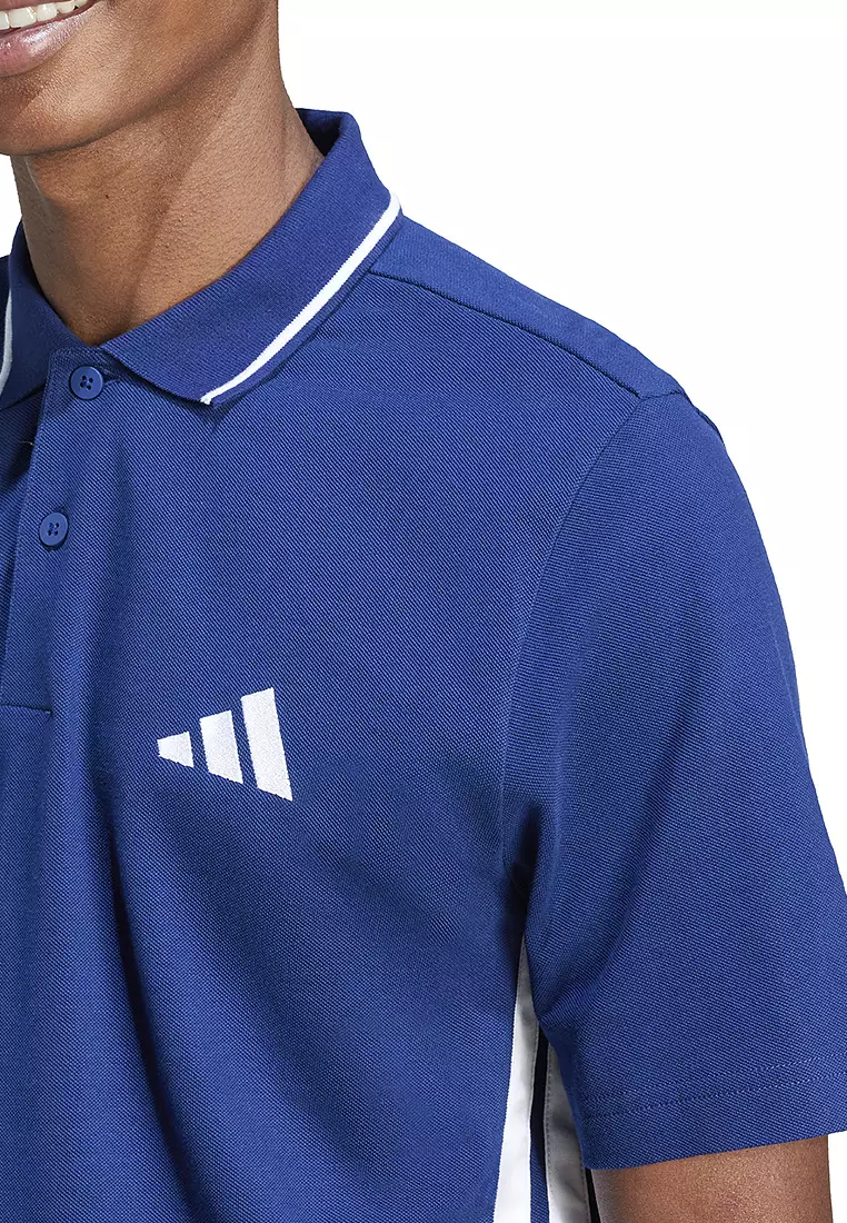 Essentials 3-Stripes Piqué Polo Shirt