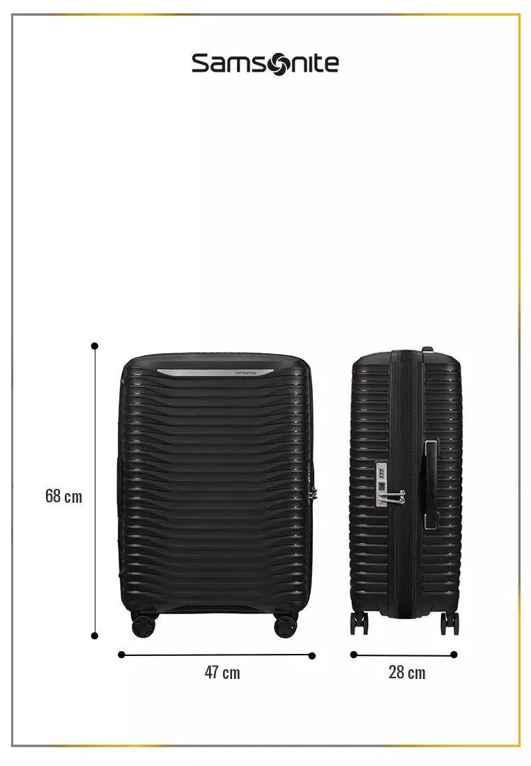 Samsonite Koper Hardcase Upscape Medium 25 inch - Black