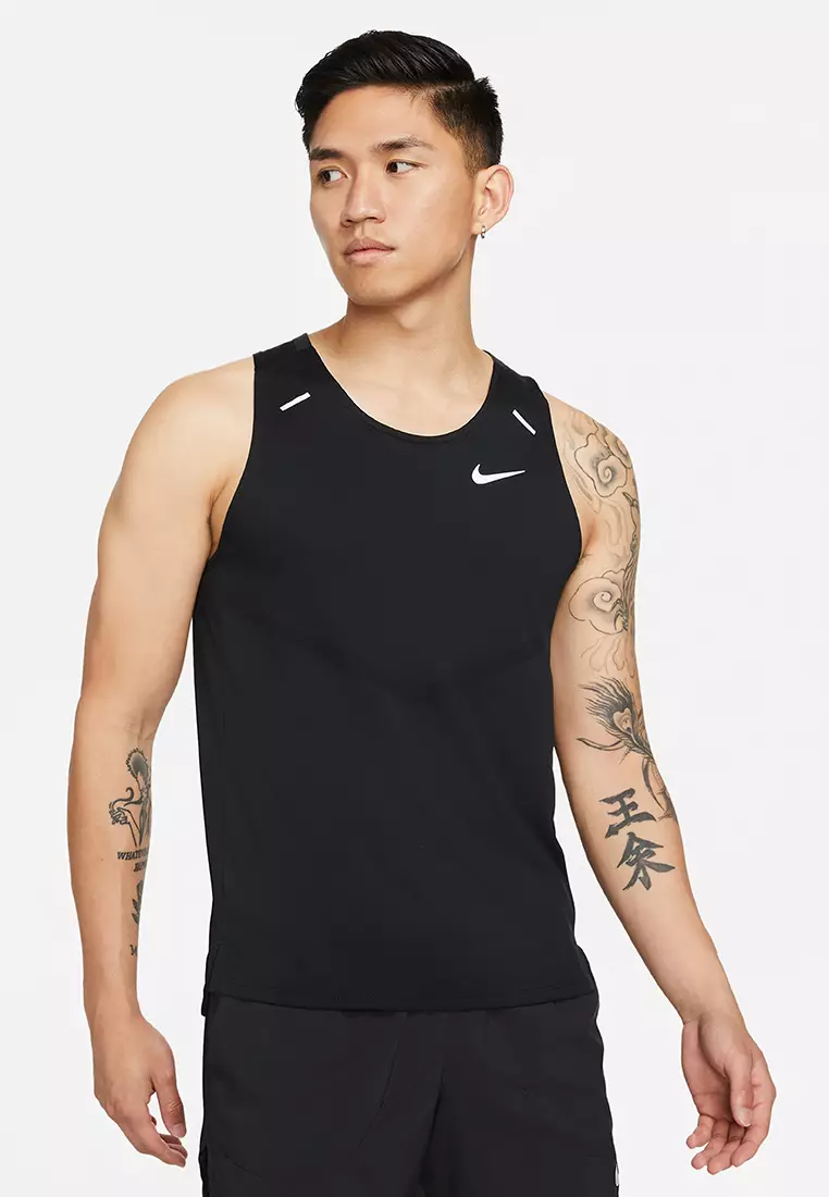 Nike Dri-FIT Trail Men's Solid Tank Top. Nike ID