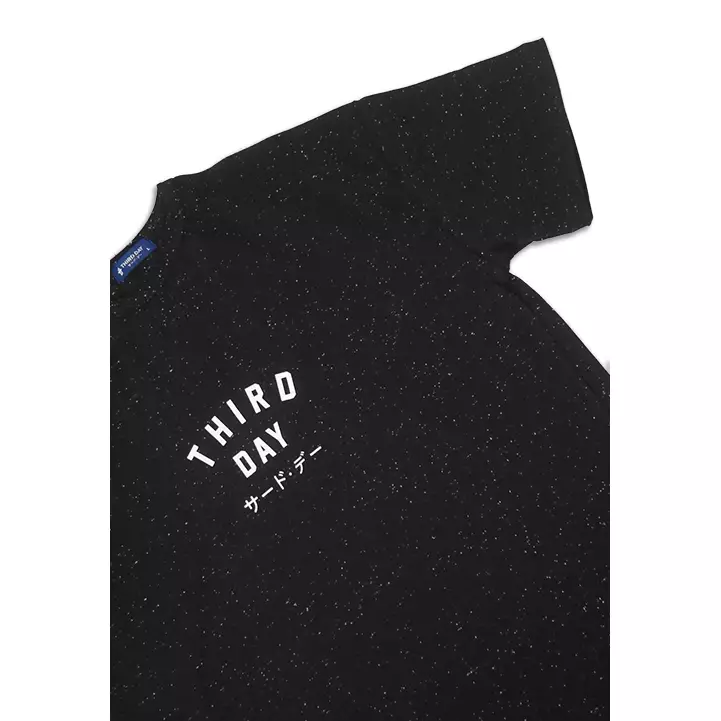 LTB46F MM td simple blk nap T-shirt Hitam