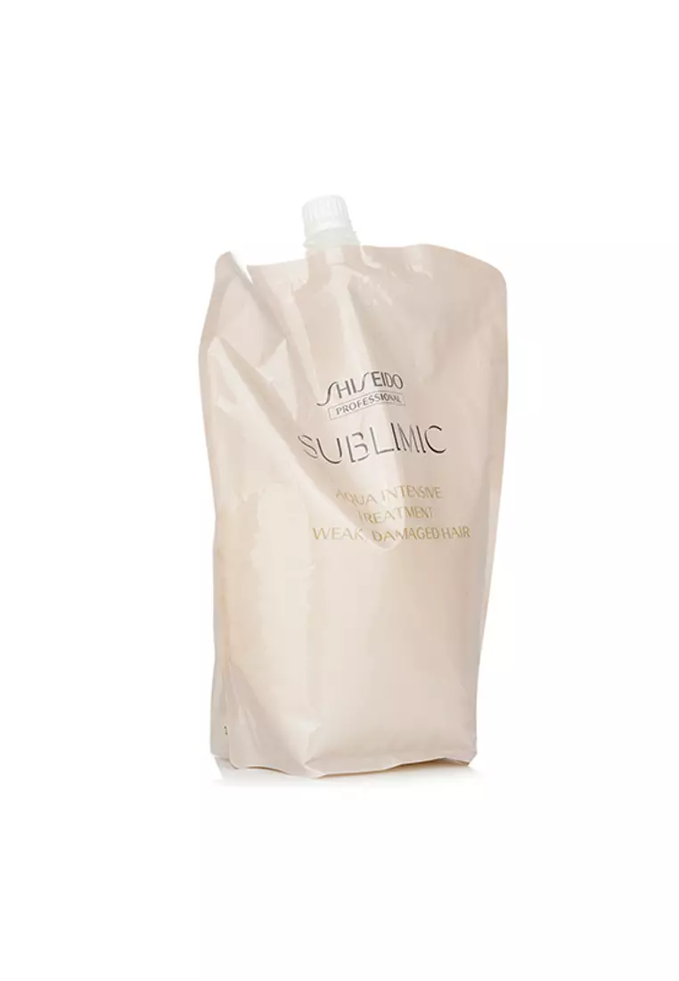 Shiseido - Sublimic Aqua 密集護理補充裝（脆弱、受損髮質）937560 1800g