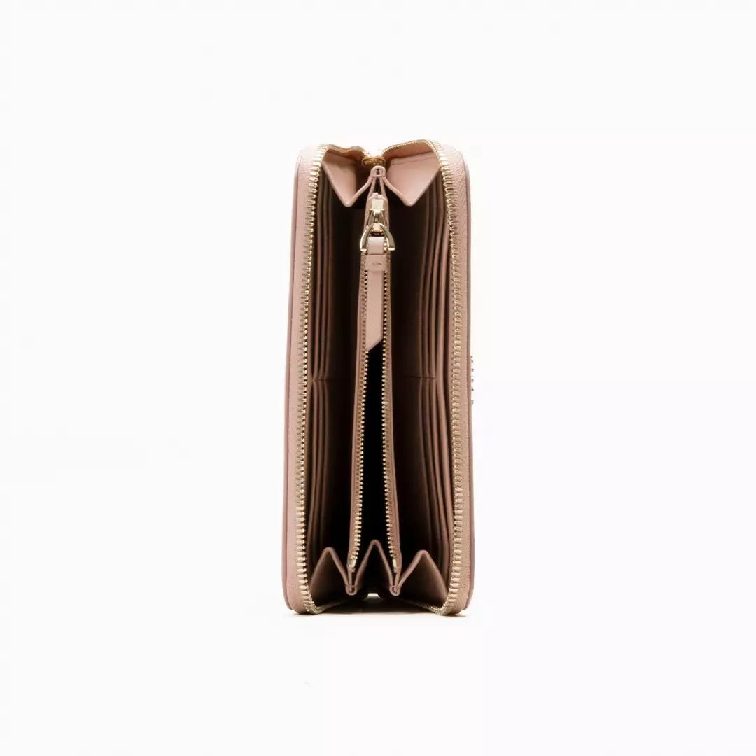 Sorissa Wallet in Leather - Pink