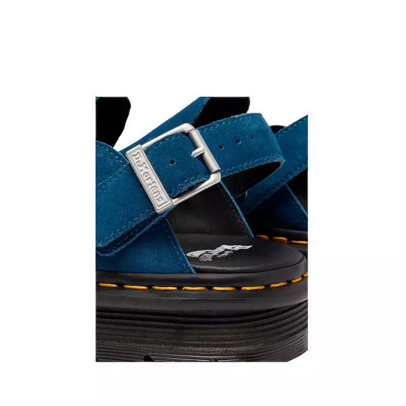 Dr. Martens ZebZag Mule Blue Suede