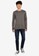UniqTee grey Crew Neck Long Sleeve T-Shirt With Side Label 387BAAA178A84AGS_3