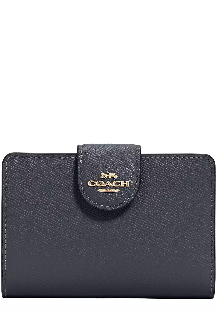 Buy Coach Coach Medium Corner Zip Wallet in Midnight 6390 Online ...