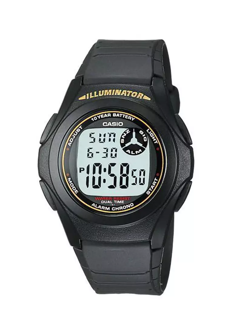 Casio round digital clearance watch