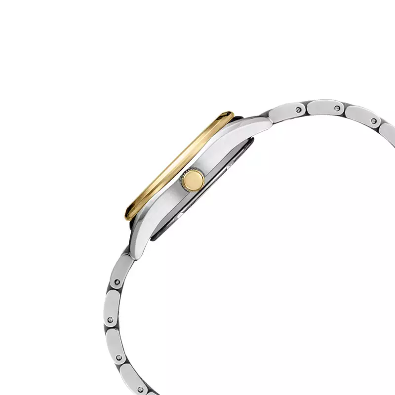 Jam Tangan Wanita Seiko Ladies SUR582P1 Discover More Crystal Silver Dial Stainless Steel Strap
