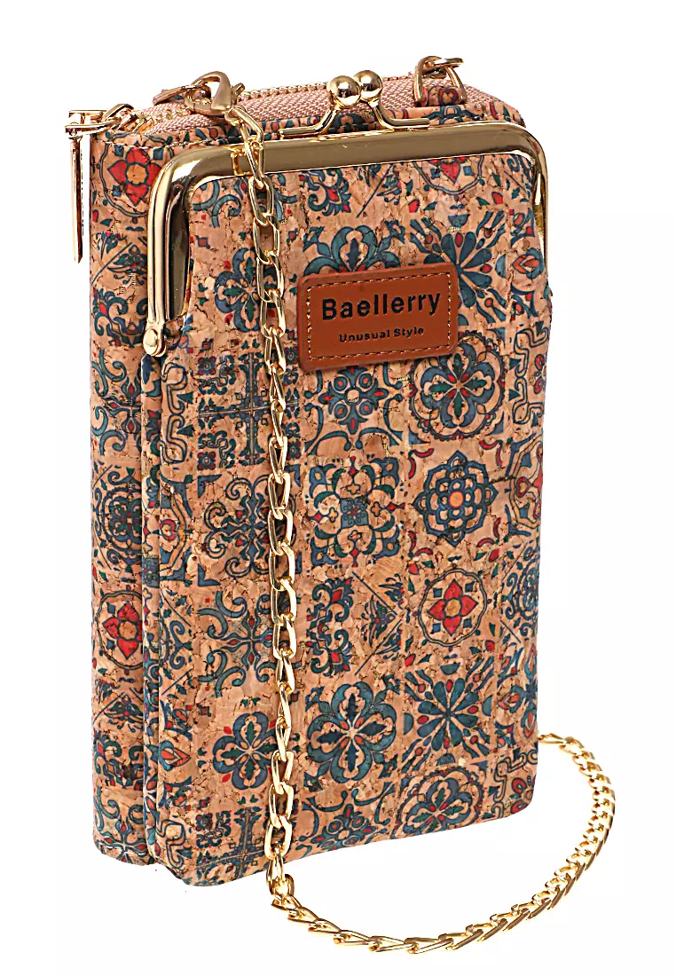 Sling Bag Tas Selempang Wanita Dompet Multifungsi Uniqe Design Material Kulit Leather ORIGINAL