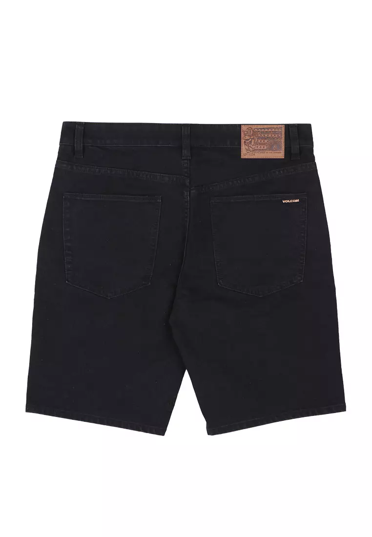 MWD SOLVER DENIM SHORTS BLACKOUT