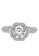 Her Jewellery CELÈSTA Moissanite Diamond - Noémie Ring  (925 Silver with 18K White Gold Plating) by Her Jewellery 2E6BEACA66EE5CGS_3