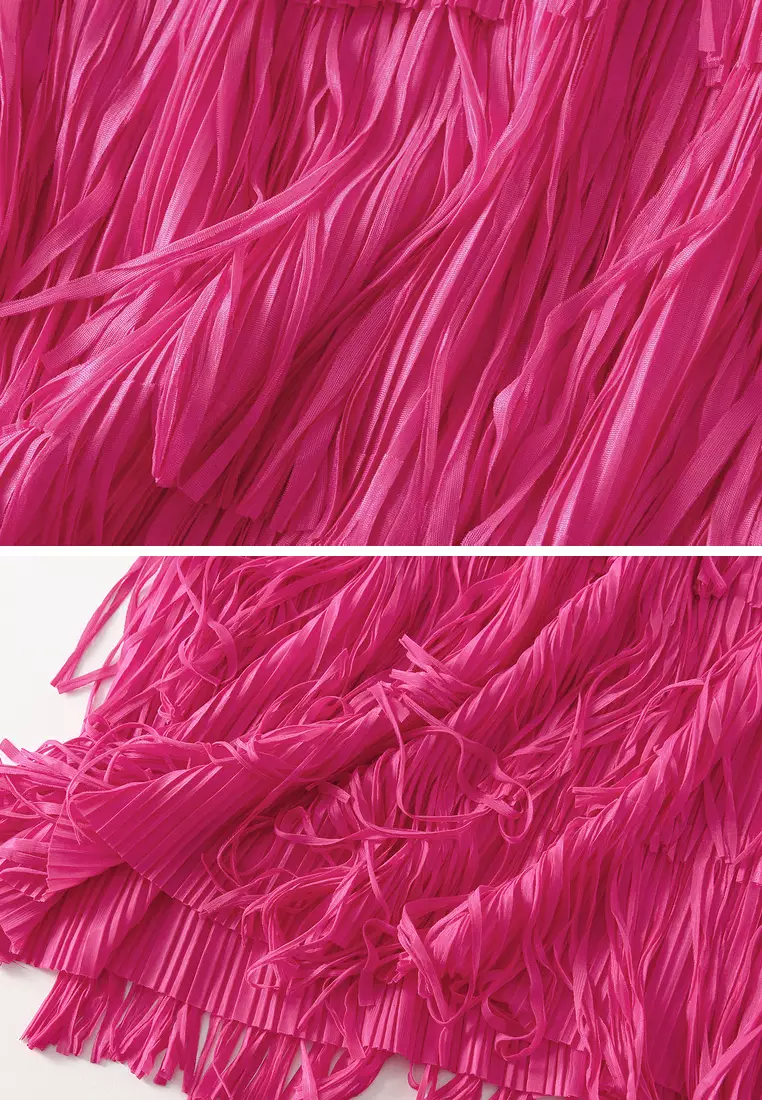 Tassel Tulle Tiered Skirt AF0666