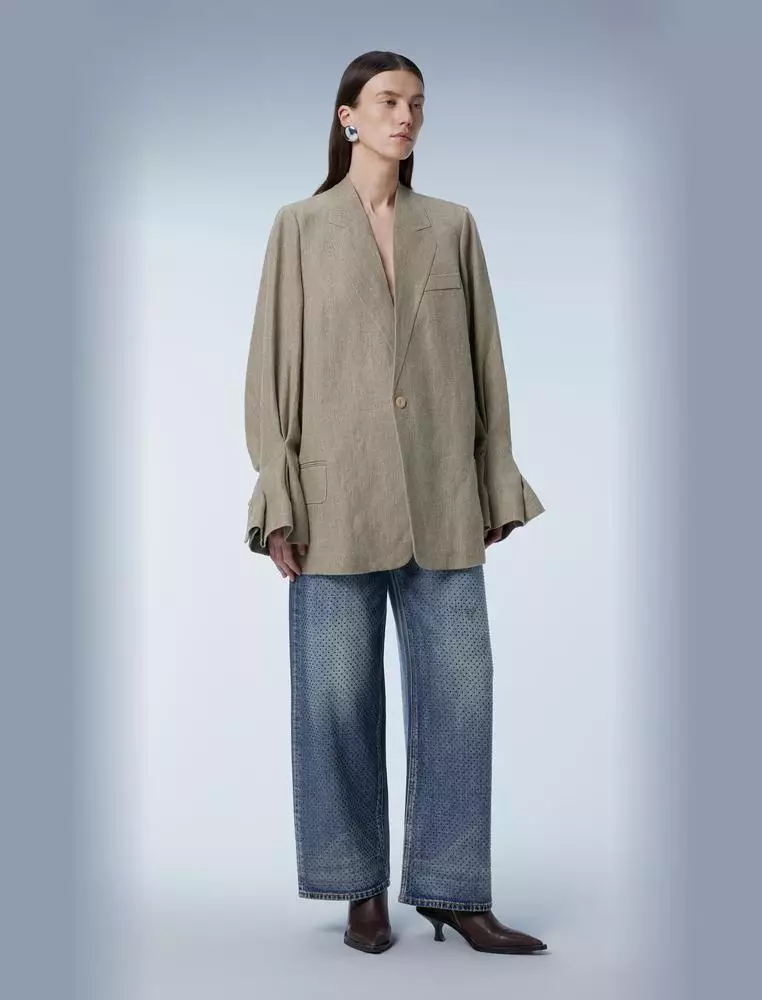 Straight Denim Jeans