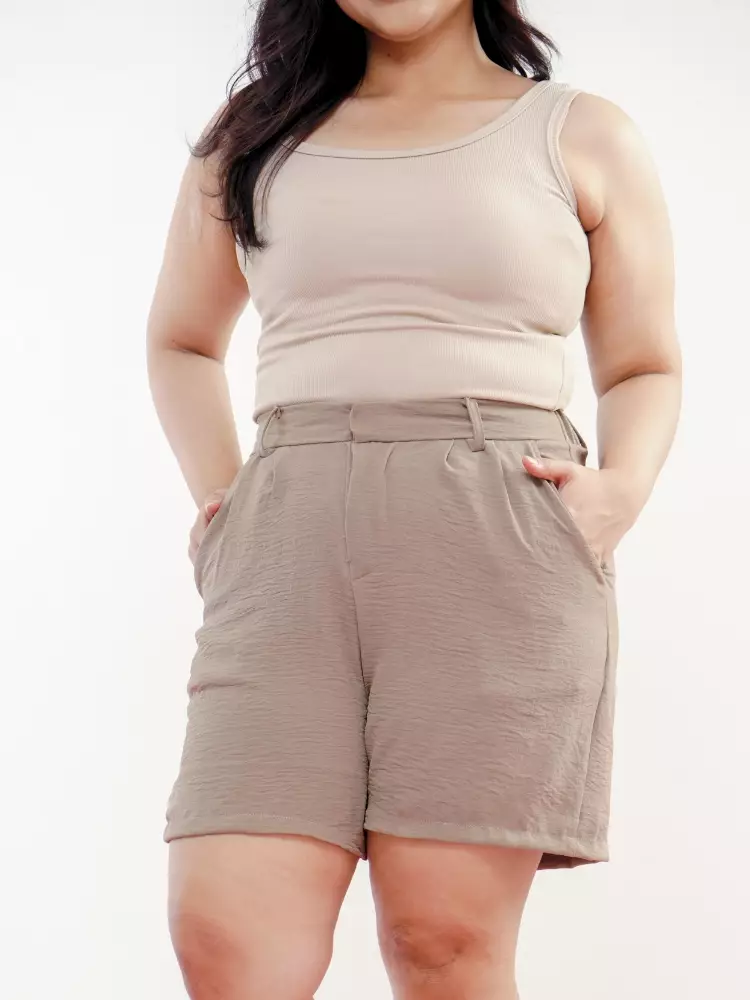 xtramiles Ladies tank top claudya knit tank top beige