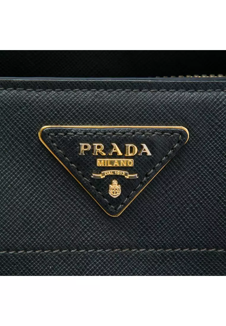 Pre-Loved Prada Saffiano Soft Triple Pocket Tote