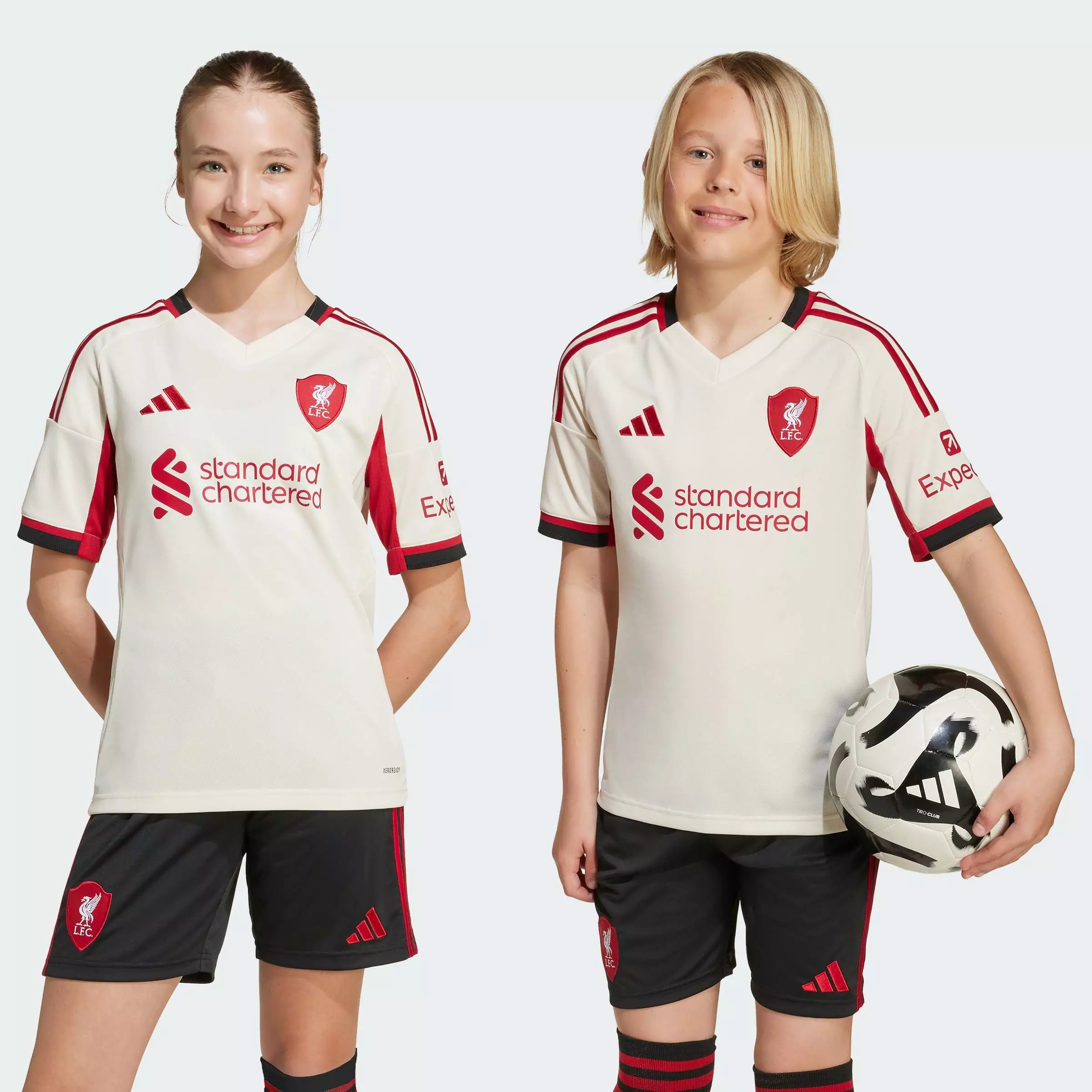 Football Liverpool FC 25/26 Away Jersey Unisex White JV6453
