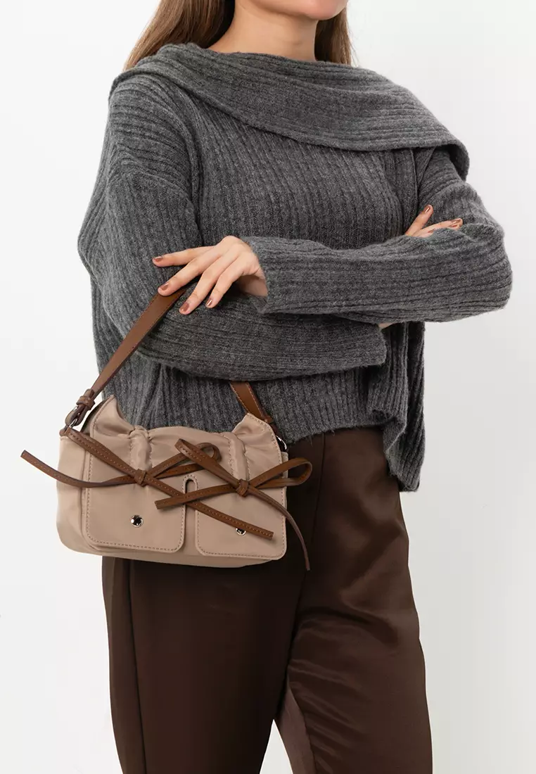 Premium Oxford Nylon Convertible Top Handle Bag